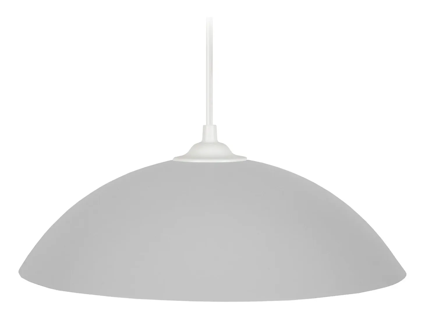 Suspensión TOSEL ,metal ,Gris ,A68xD30xP30cm