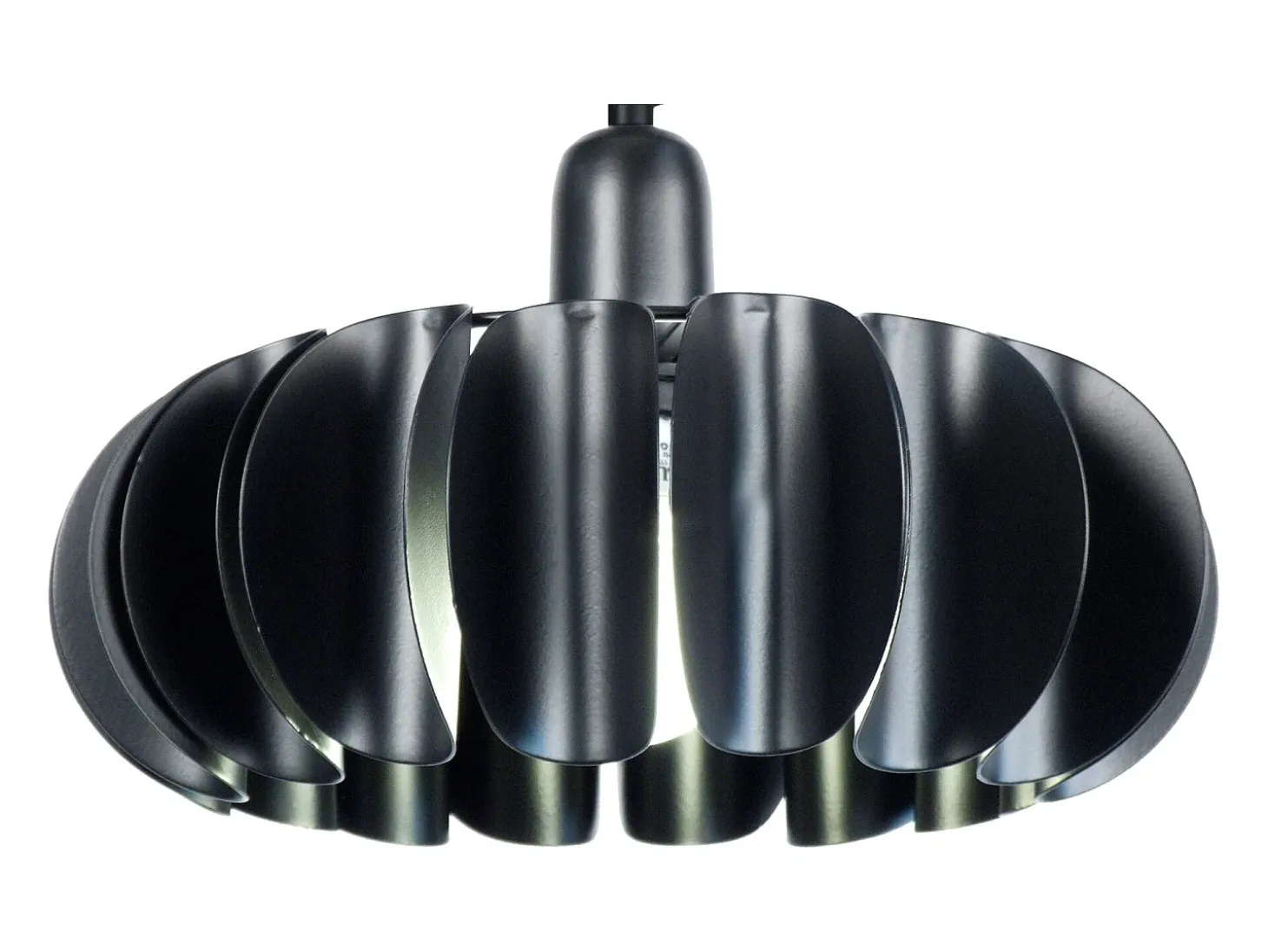 Suspensión TOSEL ,metal ,Negro ,A 77xD 30x P 30cm