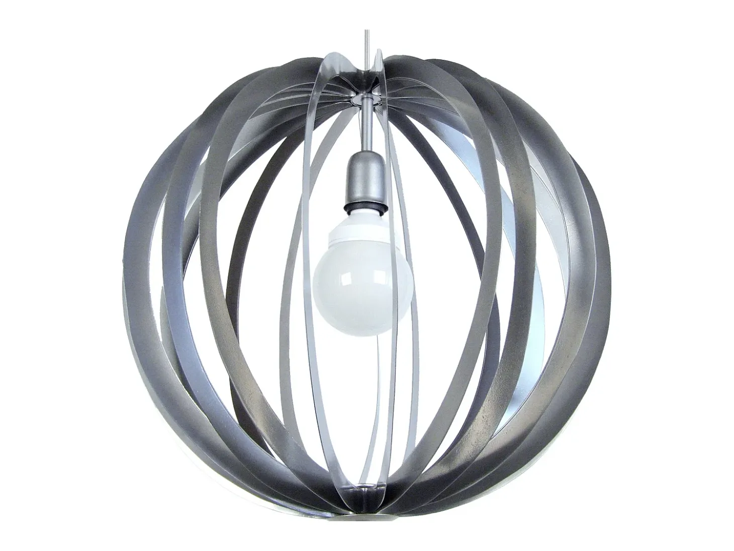 Suspensión TOSEL ,metal,Aluminio ,A110xD50xP50cm