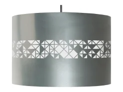 Suspensión TOSEL ,metal.-,Aluminio ,A 80xD 30x P 30 cm