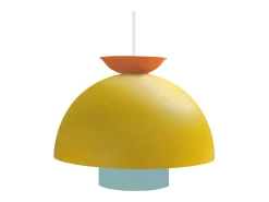 Suspensión TOSEL ,metal,AMARILLO,A110xD 30xP30cm