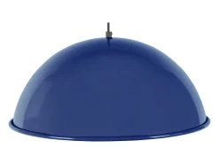 Suspensión TOSEL ,metal,Azul ,A80xD 44xP44cm