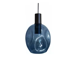 Suspensión TOSEL ,metal,Azul ,A 100x D20xP20cm