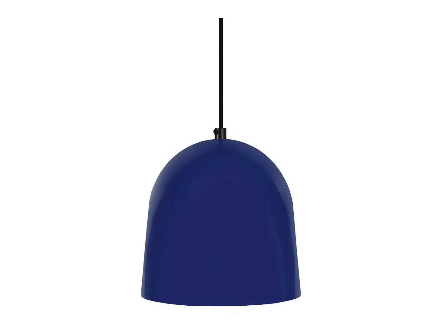 Suspensión TOSEL ,metal,Azul ,A80xD17x P17cm