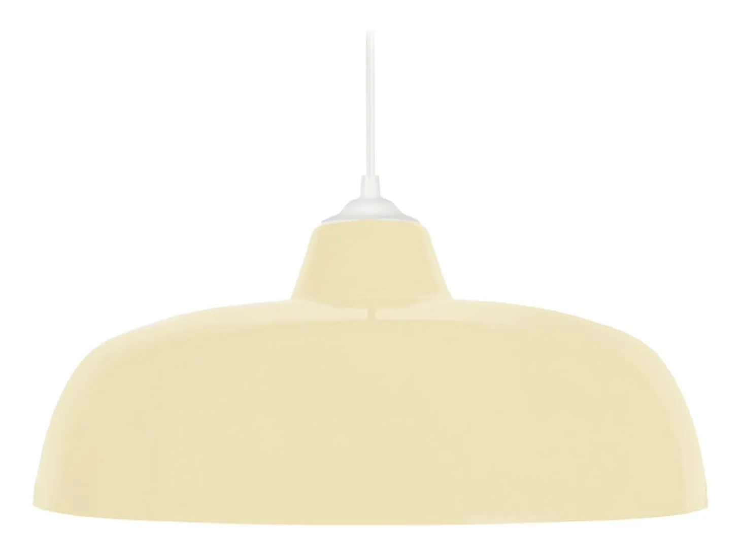 Suspensión TOSEL ,metal,Beige ,A 75xD32x P 32cm