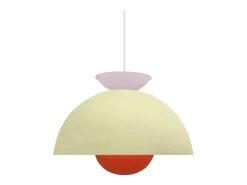 Suspensión TOSEL ,metal,beige,A110xD40xP40cm