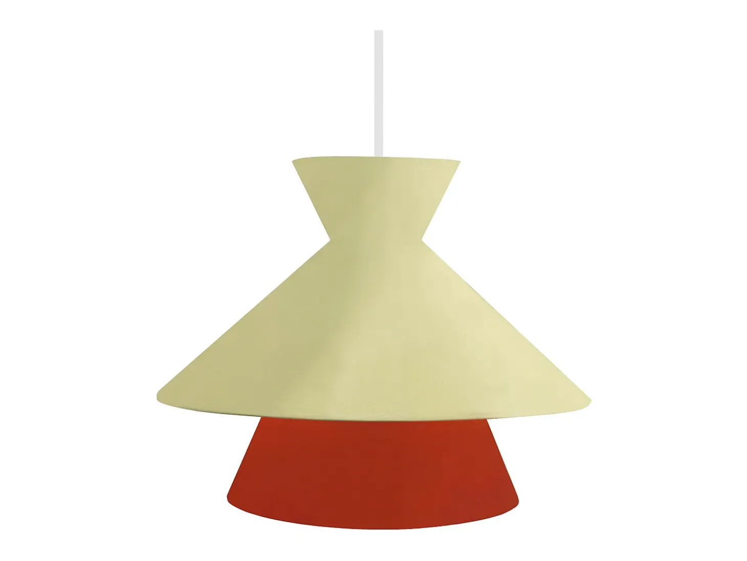 Suspensión TOSEL ,metal,beige,A110xD 29x P 29cm
