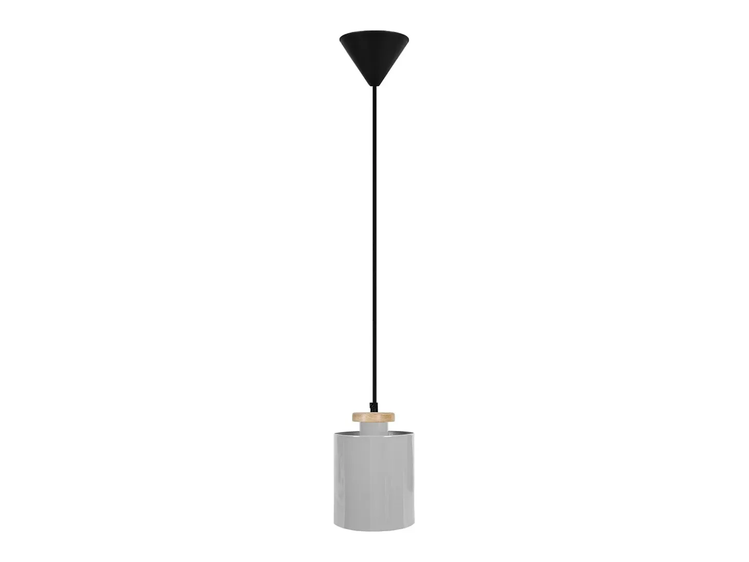 Suspensión TOSEL ,metal,Blanco ,A70xD 13,5xP13,5cm