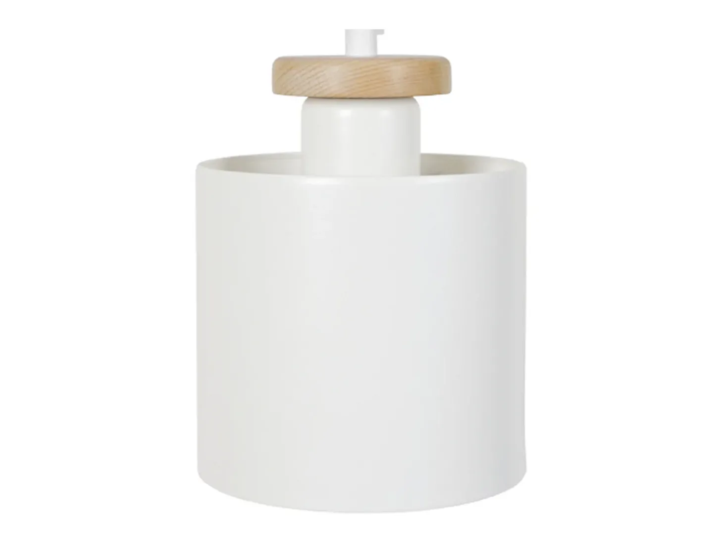 Suspensión TOSEL ,metal,Blanco ,A70xD 13,5xP13,5cm