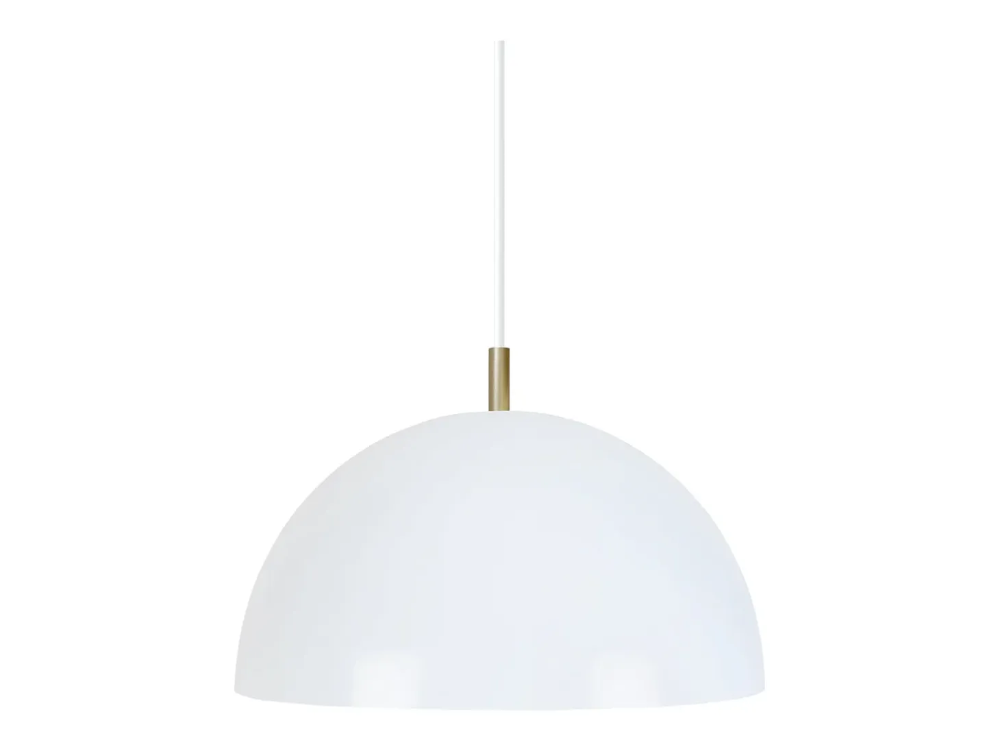 Suspensión TOSEL ,metal,Blanco,A70xD44x P44cm