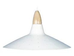 Suspensión TOSEL ,metal,Blanco ,A 19xD38xP38cm