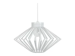 Suspensión TOSEL ,metal,Blanco,A90x D37xP37cm
