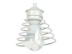 Suspensión TOSEL ,metal,Blanco,A75xD14xP14cm
