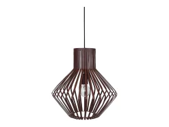 Suspensión TOSEL ,metal,Marrón, A 96xD40x P 40cm