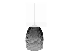 Suspensión TOSEL ,metal,Negro ,A100xD17xP 17cm