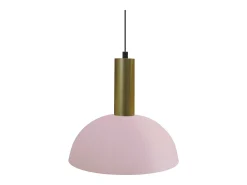 Suspensión TOSEL ,metal,Rosa ,A 110x D24xP24cm