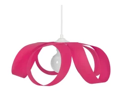 Suspensión TOSEL ,metal,Rosa ,A78xD30x P 30cm