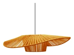 Suspensión TOSEL ,tela,AMARILLO,A70xD 55xP60cm