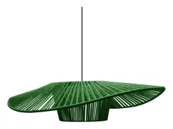Suspensión TOSEL ,tela,Negro, A 70xD35xP40cm