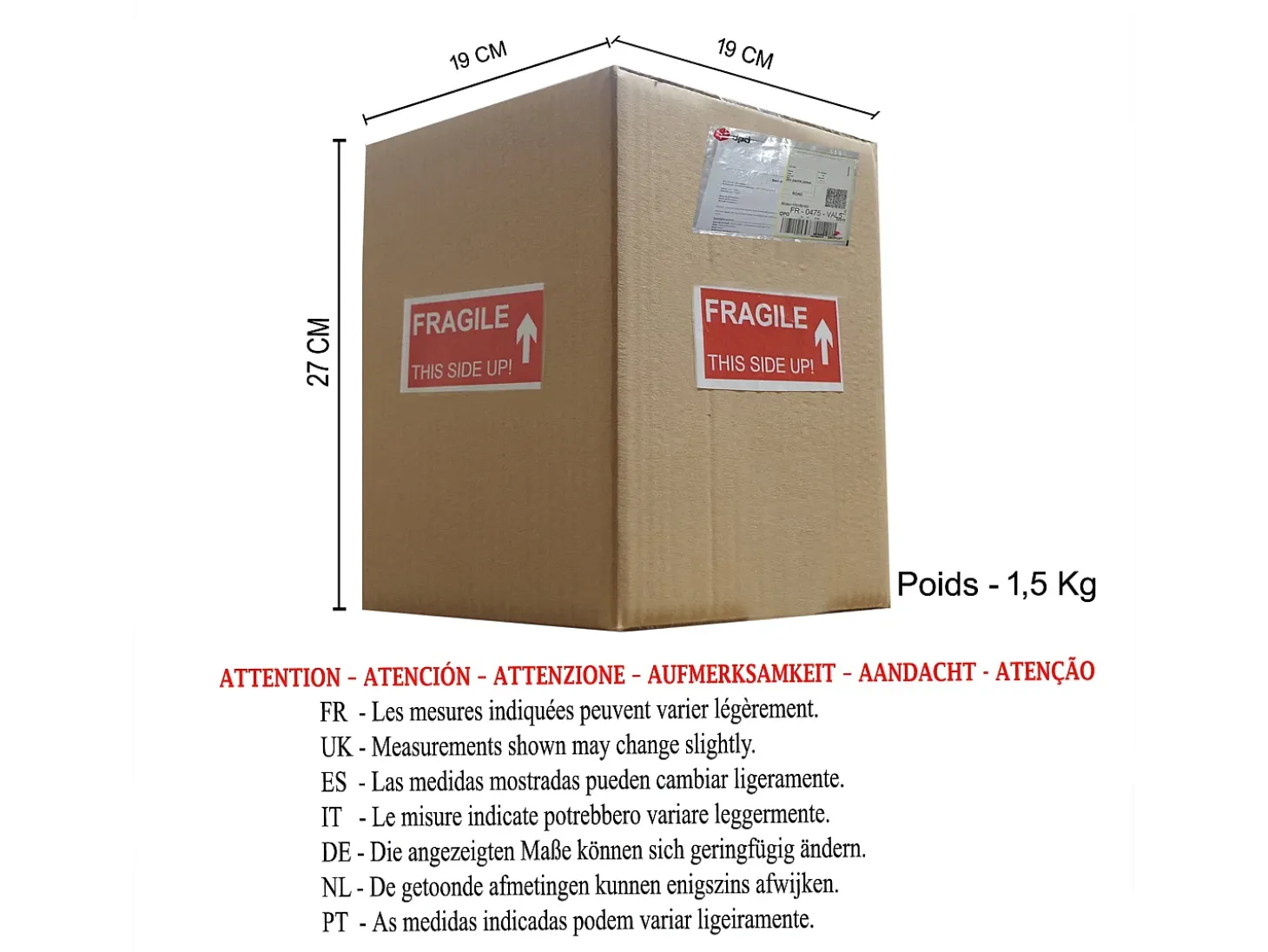 Suspensión TOSEL ,vidrio,AMARILLO,A80xD18x P18cm