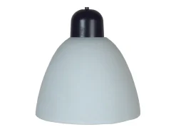 Suspensión TOSEL ,vidrio,Blanco,A80xD13xP13cm