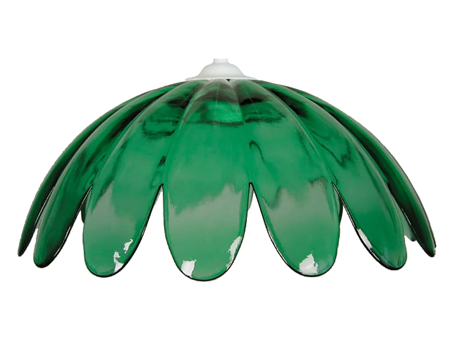 Suspensión TOSEL ,vidrio,Blanco,A 80xD35xP35cm