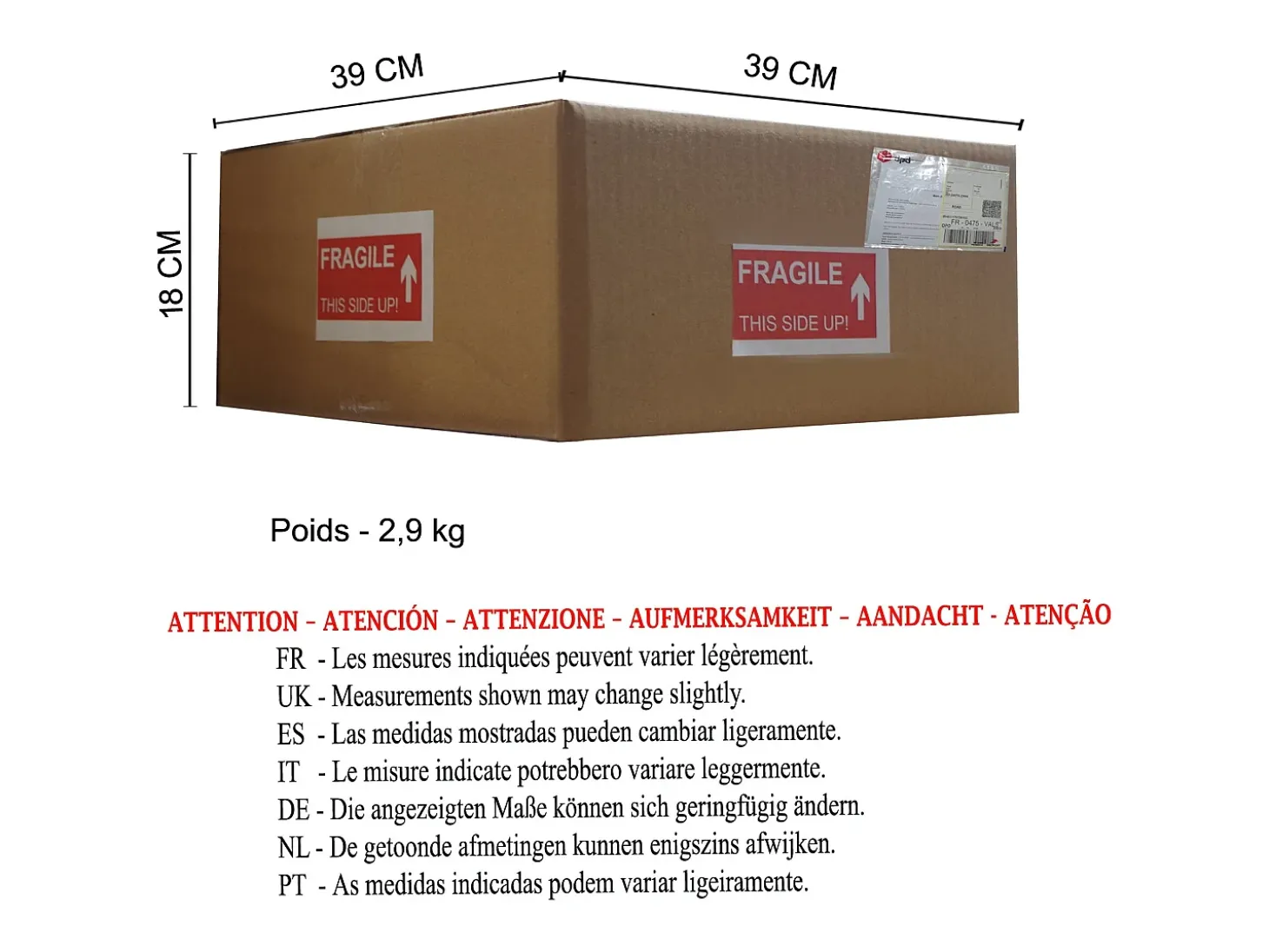 Suspensión TOSEL ,vidrio,Blanco,A77xD36xP36cm