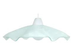 Suspensión TOSEL ,vidrio,Gris ,A 74x D45xP45cm
