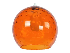 Suspensión TOSEL ,vidrio,Naranja,A85x D30xP30cm