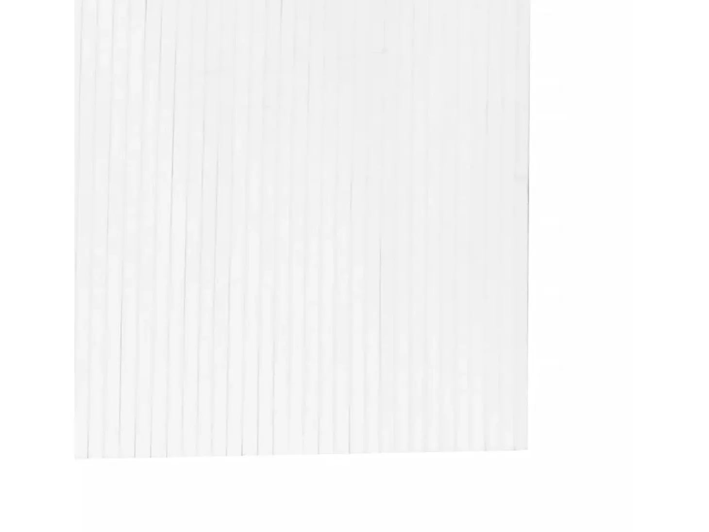 Tabique divisorio blanco 165x600 cm bambú