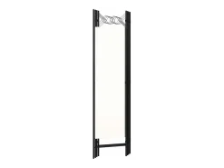 Tabique divisorio blanco de 4 paneles 160x180 cm