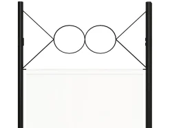 Tabique divisorio blanco de 3 paneles 120x180 cm