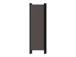 Tabique divisorio de 5 paneles Antracita 250x180 cm