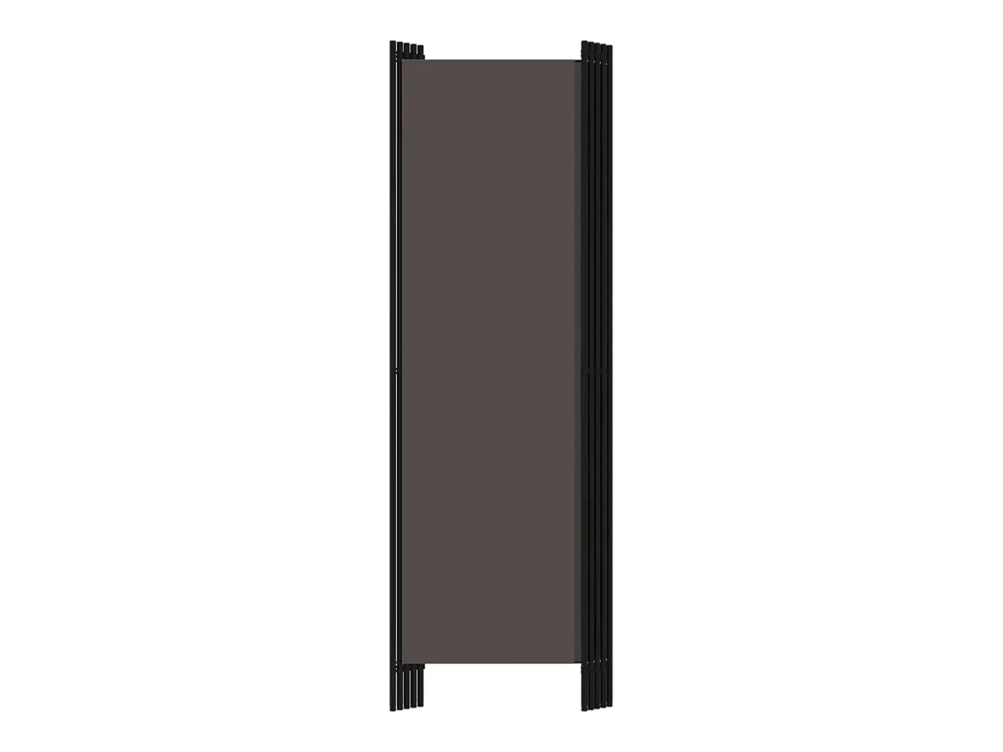 Tabique divisorio de 5 paneles Antracita 250x180 cm