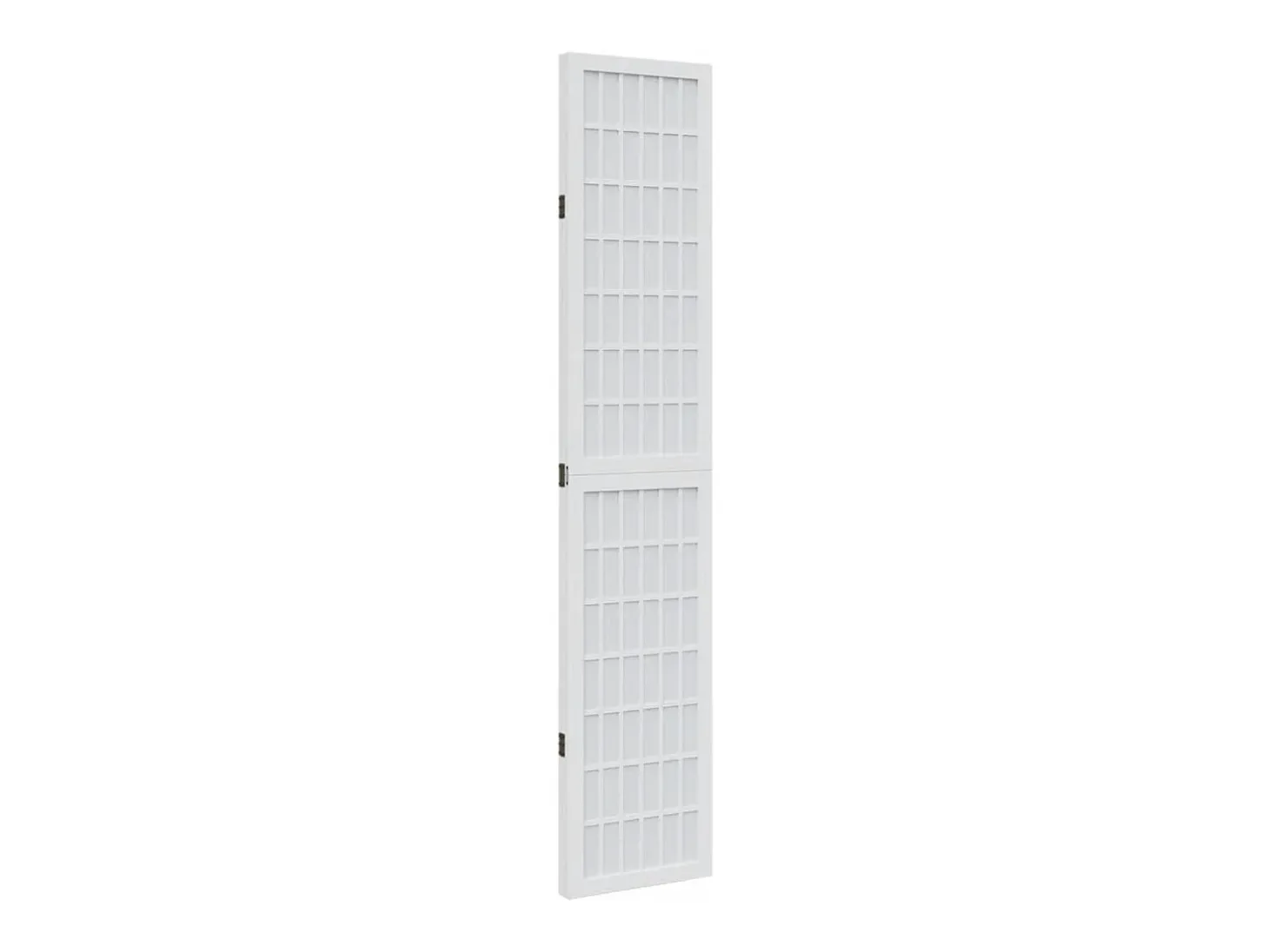 Tabique divisorio de 3 paneles en madera maciza de paulownia blanca