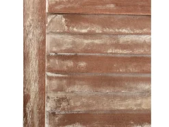 Tabique divisorio de 6 paneles Marrón 210x165 cm Paulownia