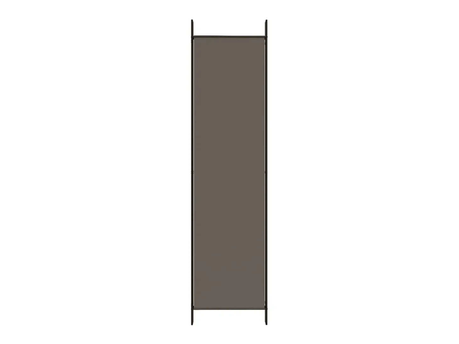Tabique divisorio de 3 paneles Antracita 150x200 cm Tejido