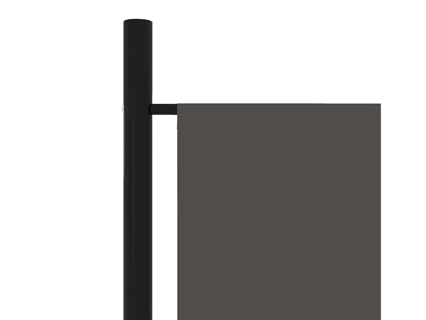 Tabique divisorio de 6 paneles Antracita 300x180 cm