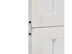 Tabique divisorio de 6 paneles en madera maciza de paulownia blanca