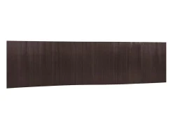 Tabique divisorio marrón oscuro 165x800 cm bambú