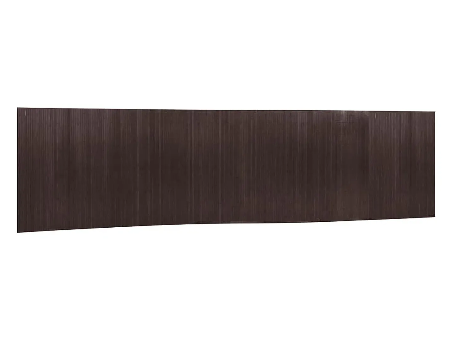 Tabique divisorio marrón oscuro 165x800 cm bambú