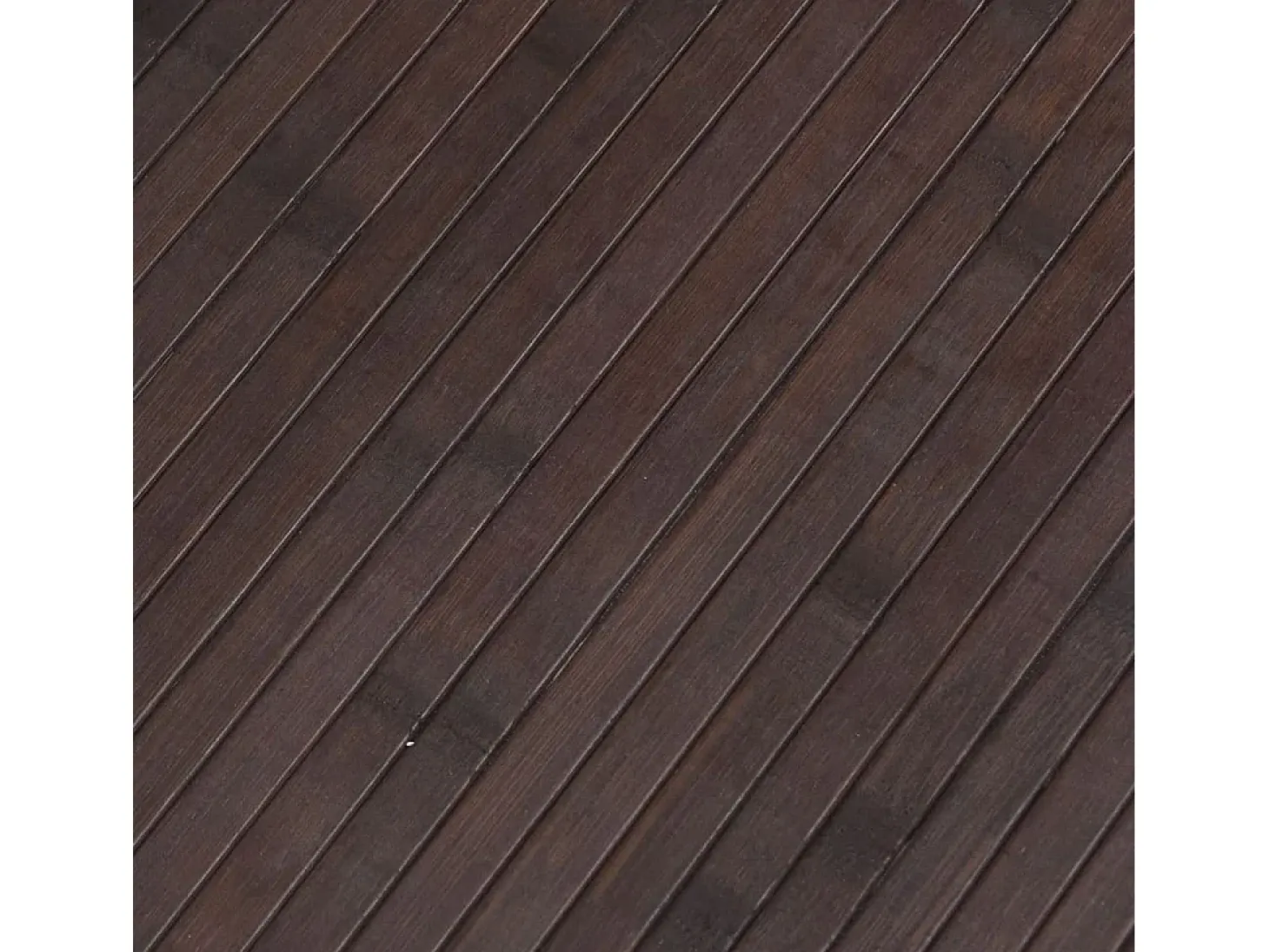 Tabique divisorio marrón oscuro 165x800 cm bambú