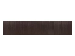 Tabique divisorio marrón oscuro 165x800 cm bambú