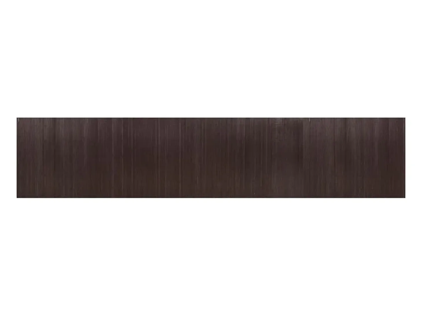 Tabique divisorio marrón oscuro 165x800 cm bambú