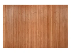 Tabique divisorio marrón 165x250 cm bambú