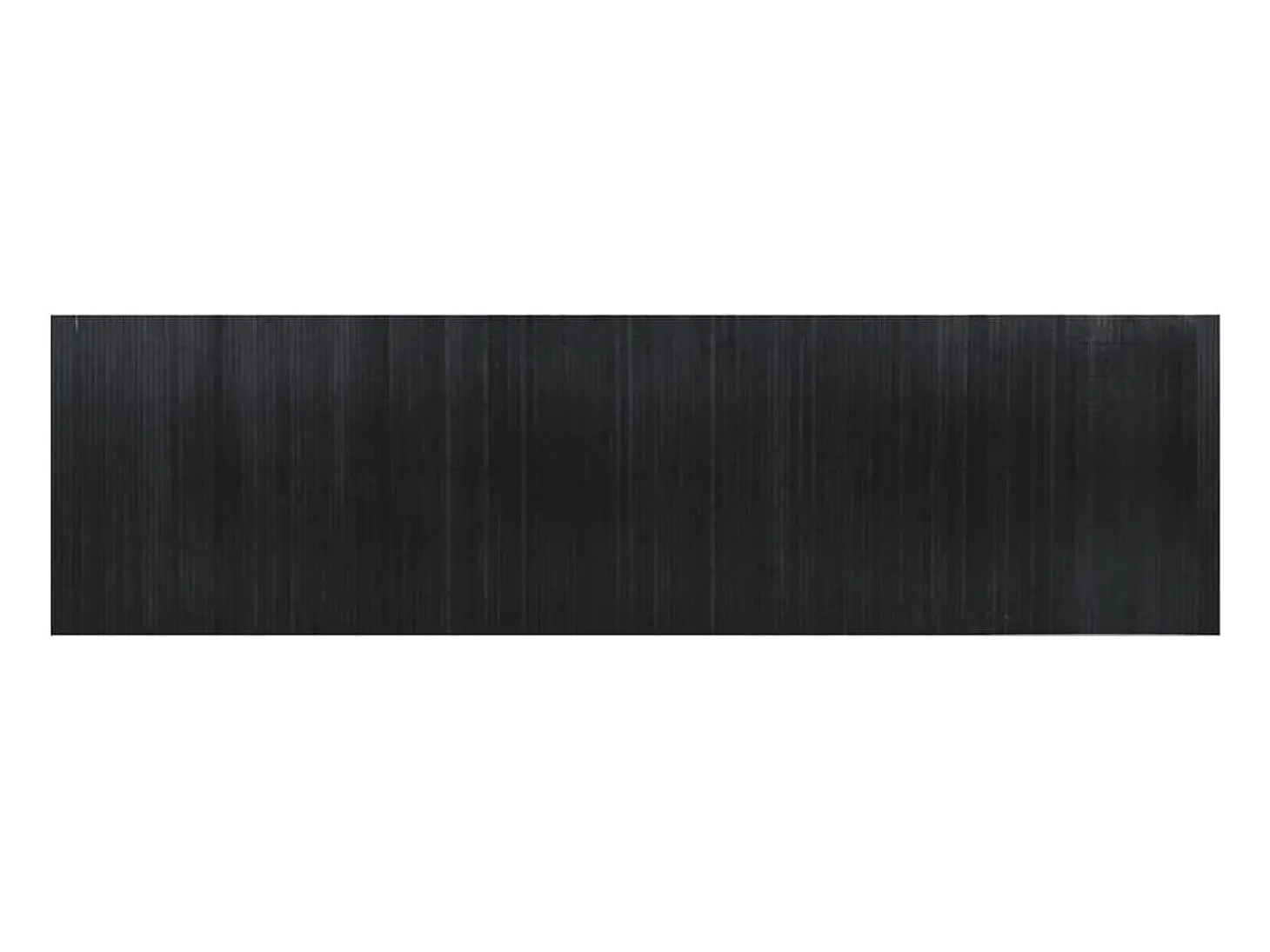 Tabique divisorio negro 165x600 cm bambú