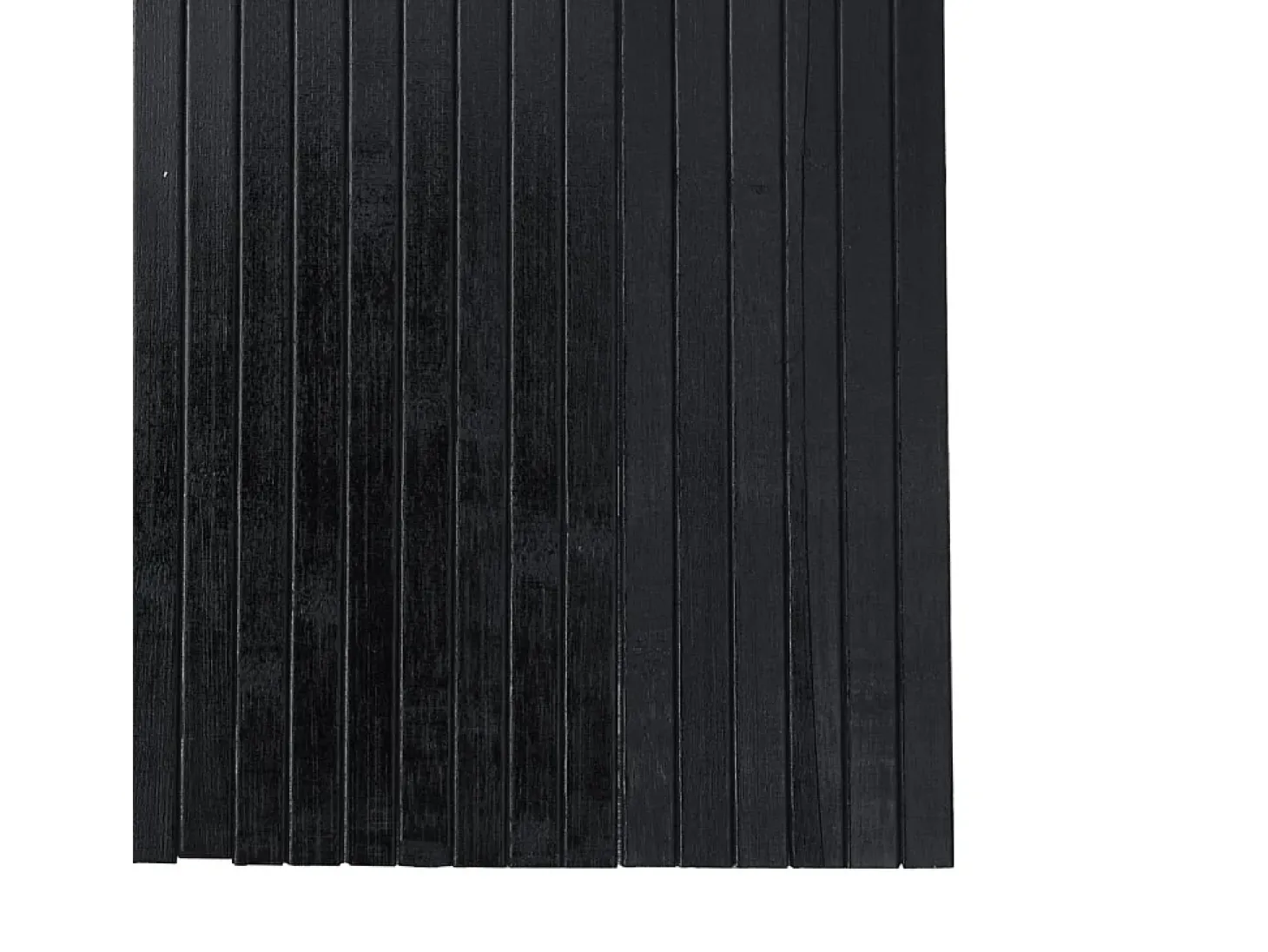 Tabique divisorio negro 165x600 cm bambú