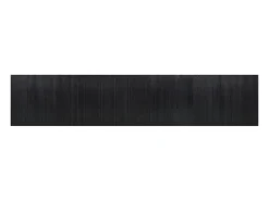 Tabique divisorio negro 165x800 cm bambú
