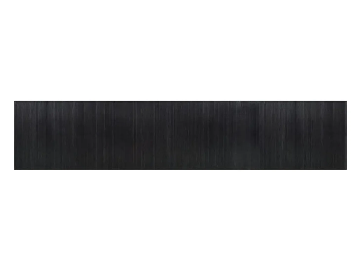Tabique divisorio negro 165x800 cm bambú