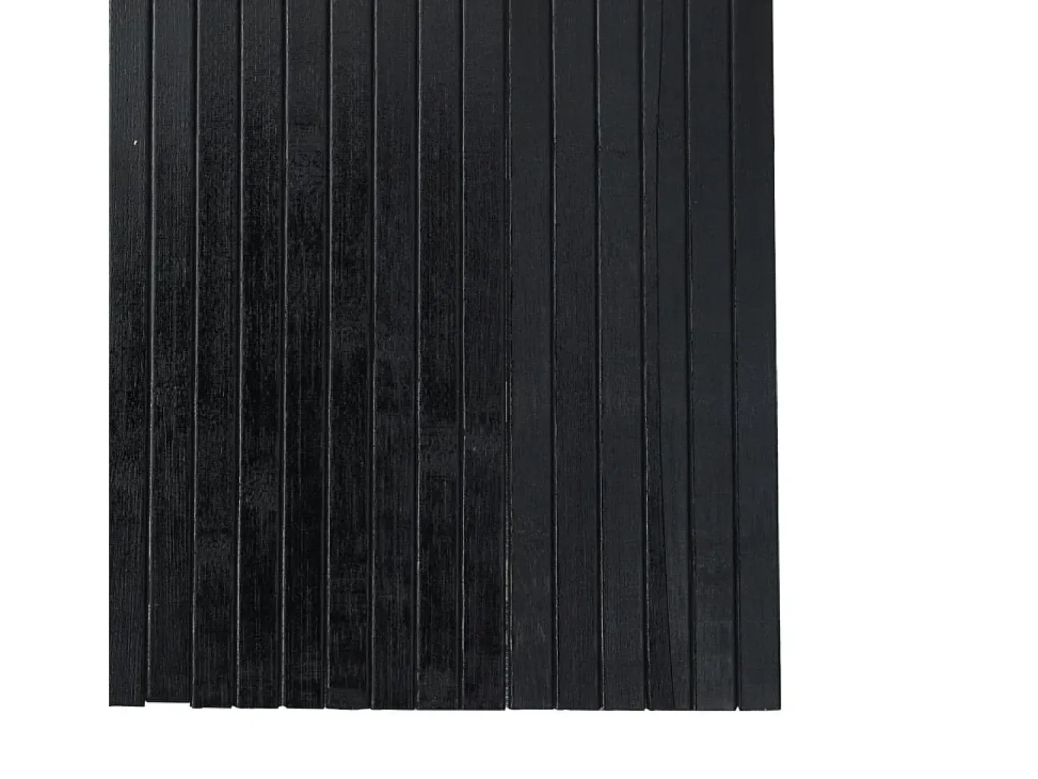 Tabique divisorio negro 165x800 cm bambú